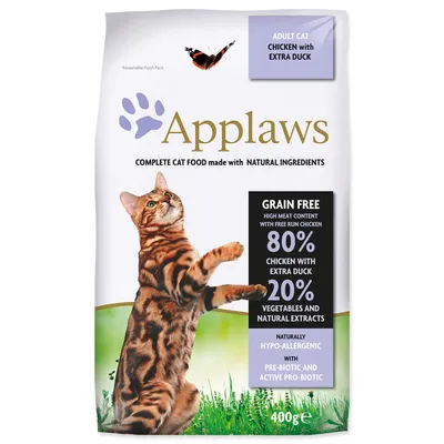 Obrázek produktu pro Krmivo Applaws Dry Cat Chicken with Duck 400g