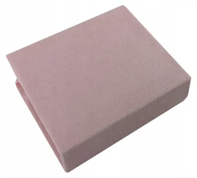 Obrázek produktu pro Olka Prostěradlo do postýlky s gumou froté LUX růžové