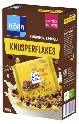 Produktbild von Kölln Knusper Hafer-Müsli Knusperflakes, 380g