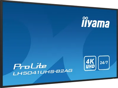 Produktbild von iiyama LH5041UHS-B2AG, Digital Signage Flachbildschirm, 127 cm (50"), LCD, 3840 x 2160 Pixel, 24/7