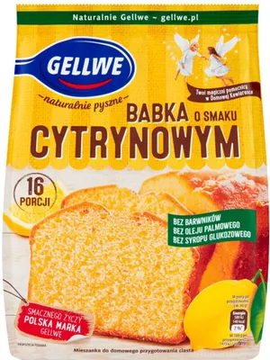 Immagine prodotto di Gellwe Babka Mix per torta alla limonata 375 G
