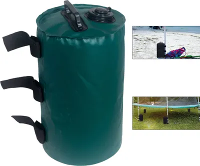 Produktbild von Zeltwassersack, 10L wasserdichter auslaufsicherer Zeltbefestigungssandsack, grün