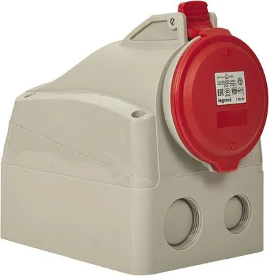 Productafbeelding van CEE 32A opbouwstopcontact 5-polig 400V/32A IP44