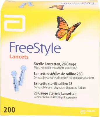 Obrázok produktu pre Lancety Freestyle, balenie: 200 kusov | Balenie (200 kusov)