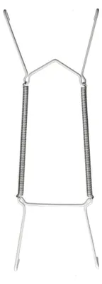 Produktbild von 6 Stück Telleraufhänger / Wandhalter / Tellerspirale für Ø 19-28 cm