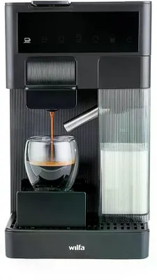 Produktbild von Wilfa MMA1T-TCM20, Filterkaffeemaschine, 1,6 l, Kaffeekapsel, Gemahlener Kaffee, 1350 W, Schwarz