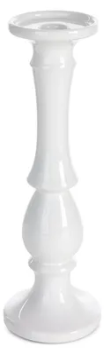 Zdjęcie produktu dla Świecznik dekoracyjny JOLY 10x32 cm biały x2