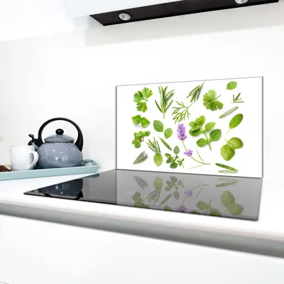 Imagen del producto de Protector de vitrocerámica para cocina, 90x52 cm, diseño de plantas