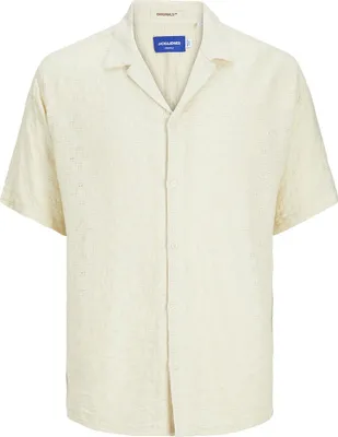Produktbild von Jack & Jones Taormina Kurzarmhemd Beige S Mann Beige S