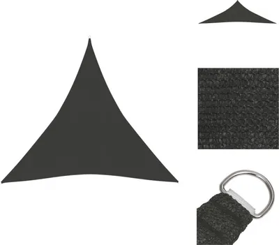 Obrázek produktu pro vidaXL Markýza 160 g/m² antracit 3x3x3 m HDPE - Slunečníky a sluneční clony