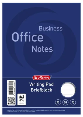 Productafbeelding van LANDR Briefblock "Business Office Notes, DIN A5, liniert
