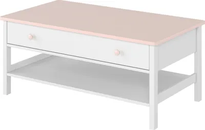 Produktbild von MINIO go for it, Couchtisch LUNA 110 x 60 cm weiss/rosa