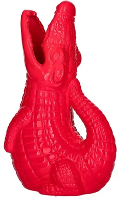 Produktbild von Gift Company Vase Krokodil Croco Neon Pink