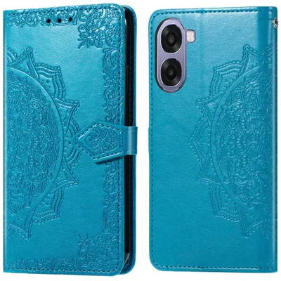 Image de Étui Mandala imoshion pour Oppo A6x (4G/5G) - Turquoise