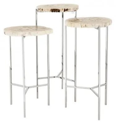 Immagine prodotto di Casa Padrino, tavolino di design art déco  set di 3 - Set di tavolini