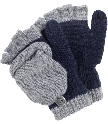 Produktbild von Halbfinger Handschuh mit Klappe in bunten Farben