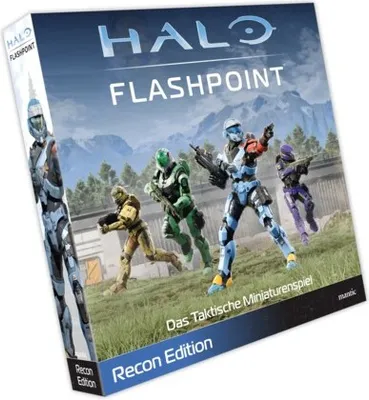 Productafbeelding van Mantic Games Halo: Flashpoint Recon Editie, Bordspel, Tactisch, Vanaf 14 jaar, 30 minuten