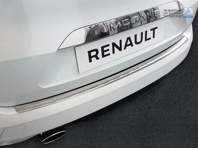 Imagen del producto de Protector para bordes de carga, parte trasera, para RENAULT Megane IV Grandtour (K9A/M/N), fabricado en acero inoxidable