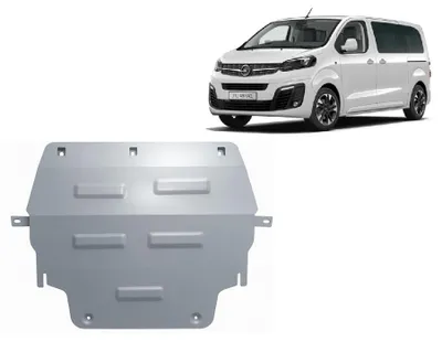 Immagine prodotto di Protezione sottoscocca in alluminio per Opel Zafira Life