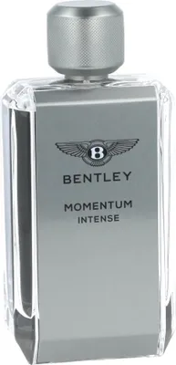 Productafbeelding van Bentley Momentum Intense, mannenparfum, 100 ml, met noten van amber, geranium, tonkaboon, amber, muskus, sandelhout, houtige akkoorden, spray