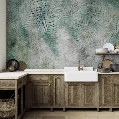 Produktbild von Vlies Fototapete - Prehistoric Palm Trees 300x210 cm Blätter b-C-0861-a-a