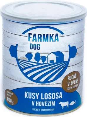 Obrázek produktu pro 800 g krmivo pro psy FARMKA s lososem