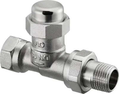 Immagine prodotto di Oventrop HK attacco a vite Combi LR PN 10, nichelato, passaggio DN 10, 3/8"