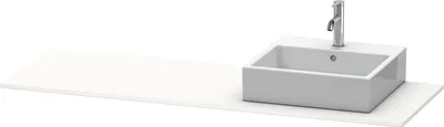 Produktbild von DURAVIT XS060HR8484 XSquare KS, 1600x550x16mm, Weiß