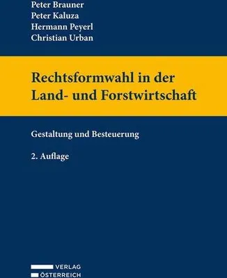 Obrázek produktu pro Rechtsformwahl in der Land- und Forstwirtschaft
