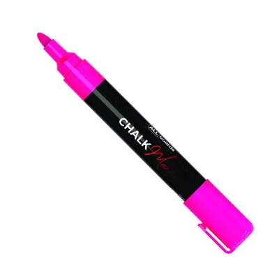 Produktbild von ALLboards Kreidemarker für Glas-, Kreide- und trocken abwischbare Tafeln - PINK