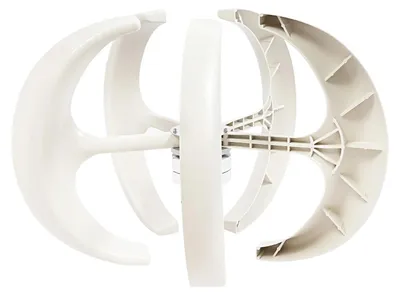 Produktbild von Windturbine – Windgenerator – Nachhaltige Energie – Hausgenerator – 600 Watt Leistung – 12V/24V