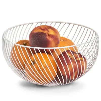 Obrázek produktu pro Zeller Present 27413, Kulatý, Kov, Bílá, 260 mm, 260 mm, 135 mm
