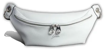 Image de Glüxklee Sac gris gris clair en similicuir Sac banane D2OTD5029K