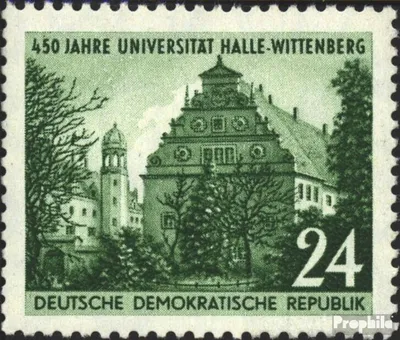 Produktbild von Briefmarken DDR 1952 Mi 318 (kompl.Ausg.) FDC 450 Jahre Universität Halle-Wittenberg