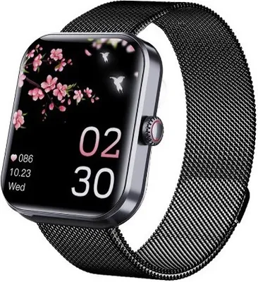 Produktbild von Smartwatche für Frauen und Männer, 1,91-Zoll-Bildschirm, Smart-Uhr mit Herzfrequenz, Blutdruckmessfunktion, über 50-Übungsmodi, für Android und iOS,
