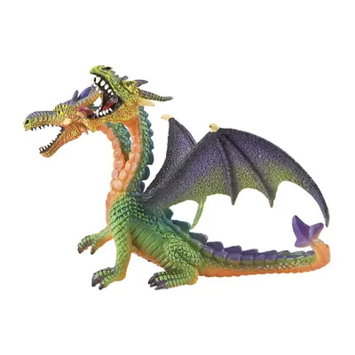 Produktbild von Bully Drache mit 2 Köpfen grün 13cm