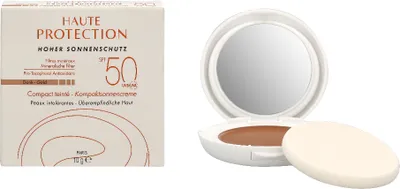 Produktbild von Avene 3282770100242, Kompaktes Gehäuse, Creme, Anspruchsvolle Haut, Empflindliche Haut, Feuchtigkeitsspendend, Schutz, Beruhigend, Nährend, Dunkle Haut, Gebräunte Haut, Beige