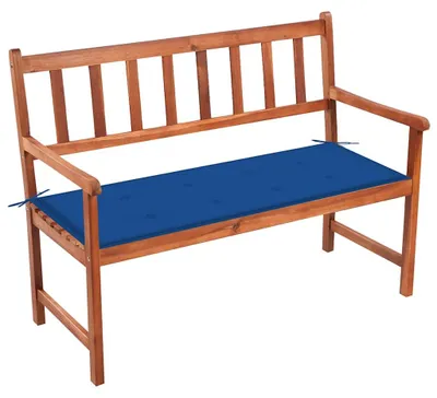 Obrázek produktu pro vidaXL Zahradní lavička s opěrou 120 cm z masivního dřeva Akácie