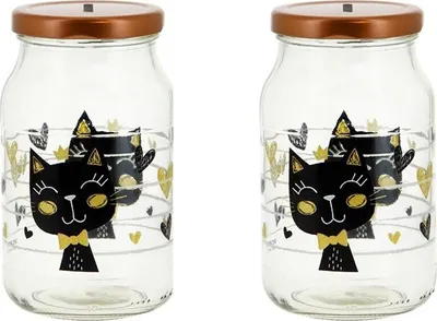 Produktbild von Spardose Golden Cat 2er Set (13cm)