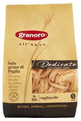 Image de Tagliatelles aux œufs Granoro, gamme "Dedicato", 500 g