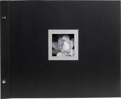 Produktbild von Exacompta Schraubenalbum zum Wiederauffüllen 40 Seiten 37x29cm Schwarz 16944E