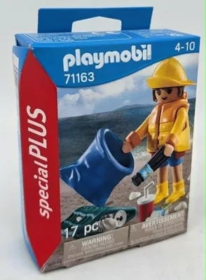 Produktbild von PLAYMOBIL SpecialPlus Umweltschützerin, 4 Jahr(e), Mehrfarbig, Kunststoff