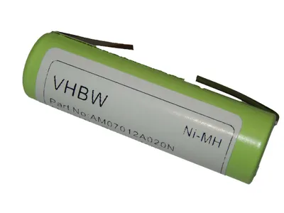 Produktbild von vhbw Akku Ersatz für Philips 138-10584, 422203613480 für Rasierer Haarschneider (2000mAh, 1,2V, NiMH)