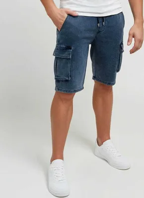 Obrázek produktu pro Recea Pánské džínové kraťasy Ieromew jeansová S