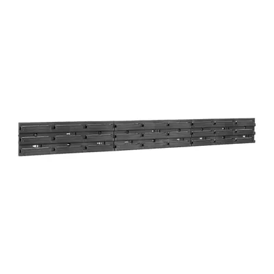 Obrázek produktu pro Dílenská nástěnná police s boxy 117 x 13 cm Sada pro skladování drobných dílů