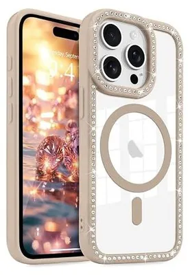 Zdjęcie produktu dla Magnetyczne etui na iphone'a 14/13 [kompatybilne z magsafe] przezroczyste