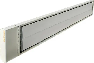 Produktbild von Ecosun S+ Infrarot Dunkelstrahler 1800W, IPX4, Industrie-Heizstrahler für Gastronomie, Lagerhallen, Werkstätten, Garagen