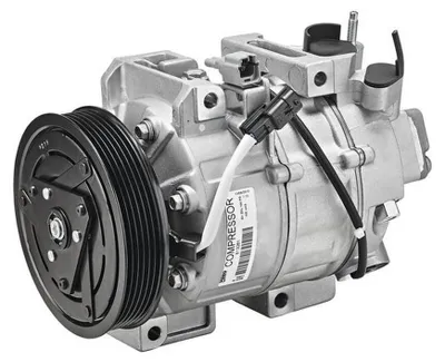 Produktbild von Klimakompressor 12 V R 134a Ø 125 mm VALEO passend für NISSAN X-TRAIL