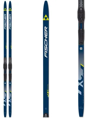 Obrázok produktu pre Lyže Fischer Active Crown EF + viazanie Compact Step-In IFP - NNN, modré, 184 cm, 60-70 kg