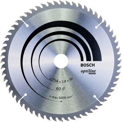 Obrázek produktu pro Bosch 2608640444 Bosch Kreissägeblatt OP WO B 254x30-60